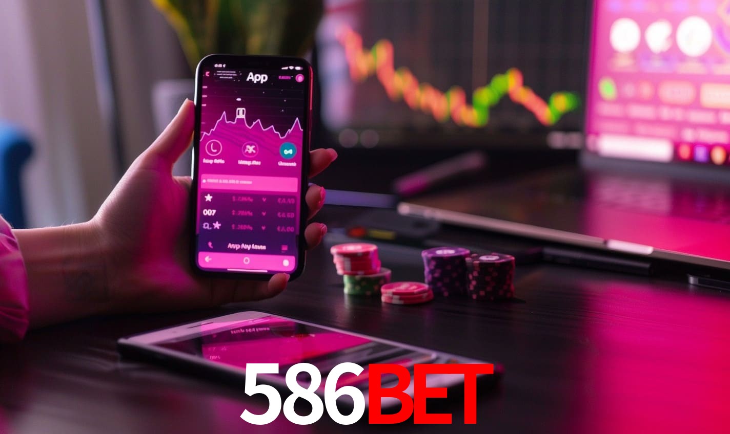 Recursos Exclusivos do App 586BET - Modo Offline, Login Biométrico
